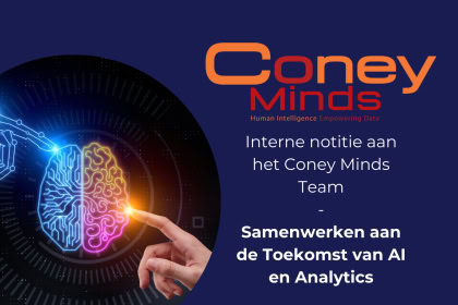 Interne notitie aan Coney Minds team