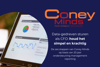 Data-gedreven sturen als CFO: houd het simpel en krachtig