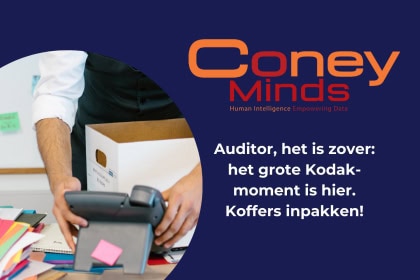 Auditor, het is zover: het grote Kodak-moment is hier. Koffers inpakken!