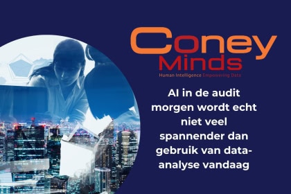 AI in de audit morgen wordt echt niet veel spannender dan gebruik van data-analyse vandaag