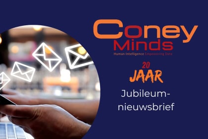 20 Jaar Coney Minds: Jubileumnieuwsbrief
