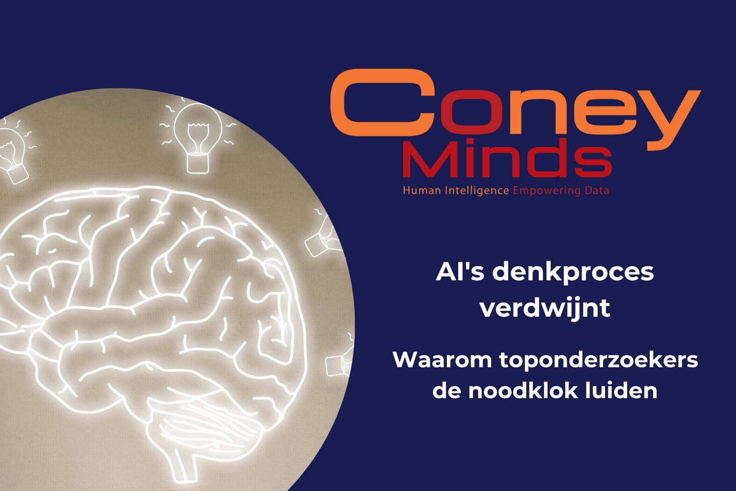 AI’s Denkproces Verdwijnt: Waarom Toponderzoekers de Noodklok Luiden ...